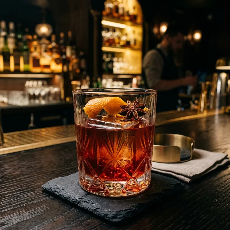 Myoku Negroni Cocktail